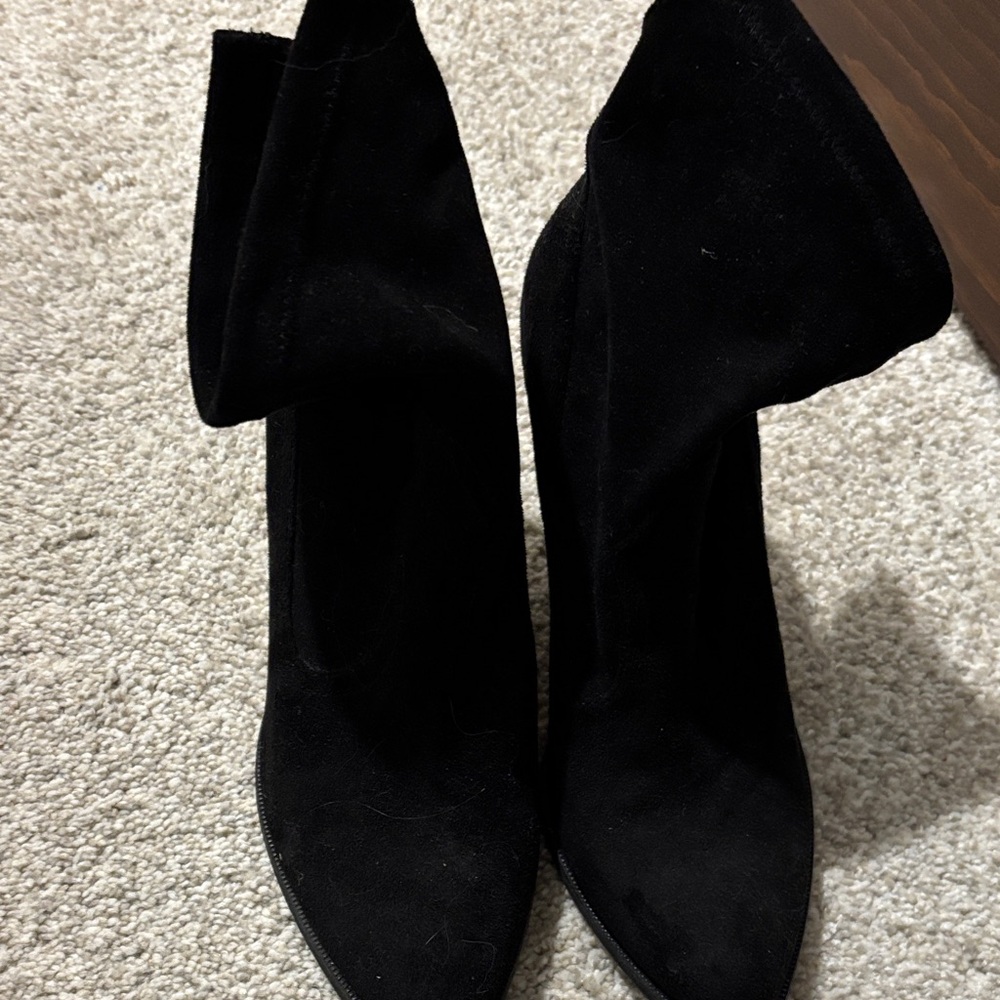 Dolce Vita Black Heeled Boots